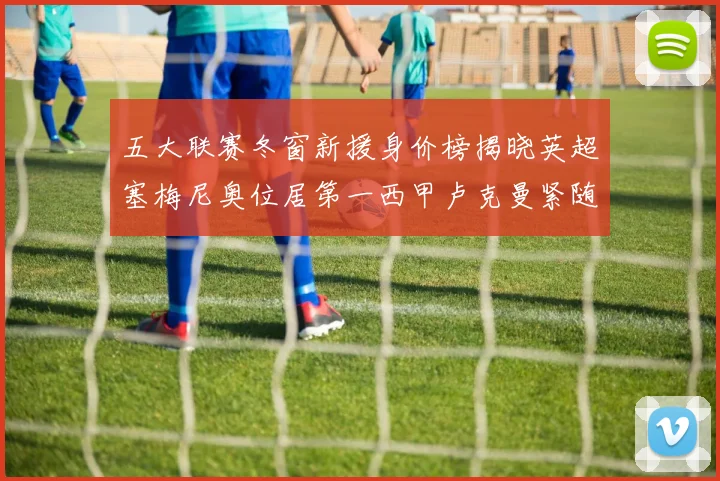 五大联赛冬窗新援身价榜揭晓英超塞梅尼奥位居第一西甲卢克曼紧随其后
